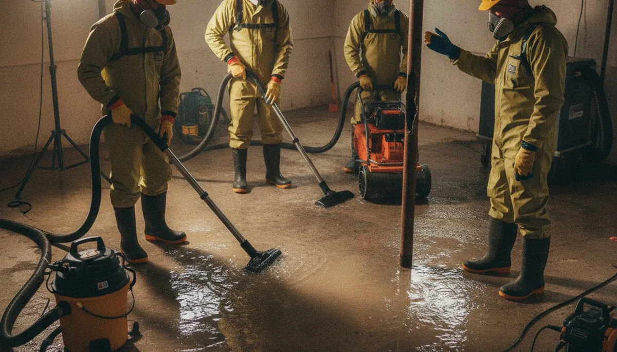 Burst Pipe Cleanup Image 1