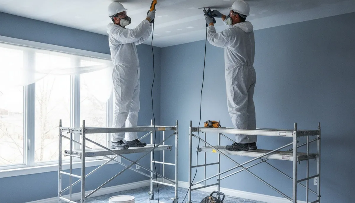 Ceiling Water Damage Repair Image 1