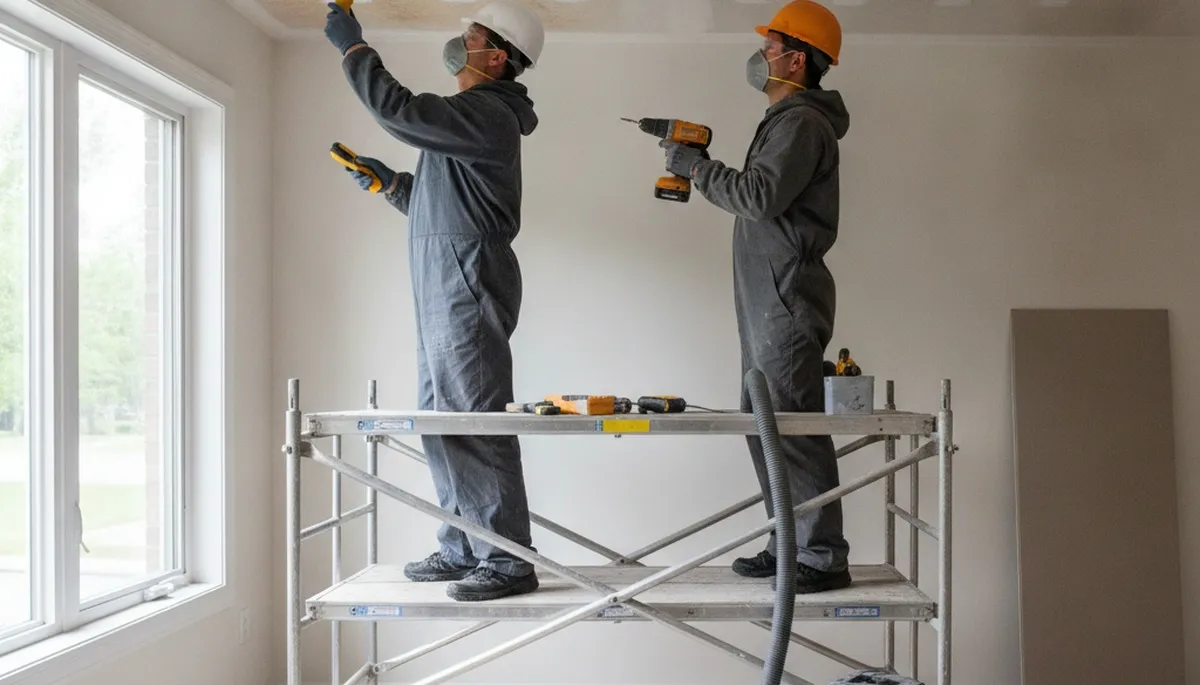 Ceiling Water Damage Repair Image 2