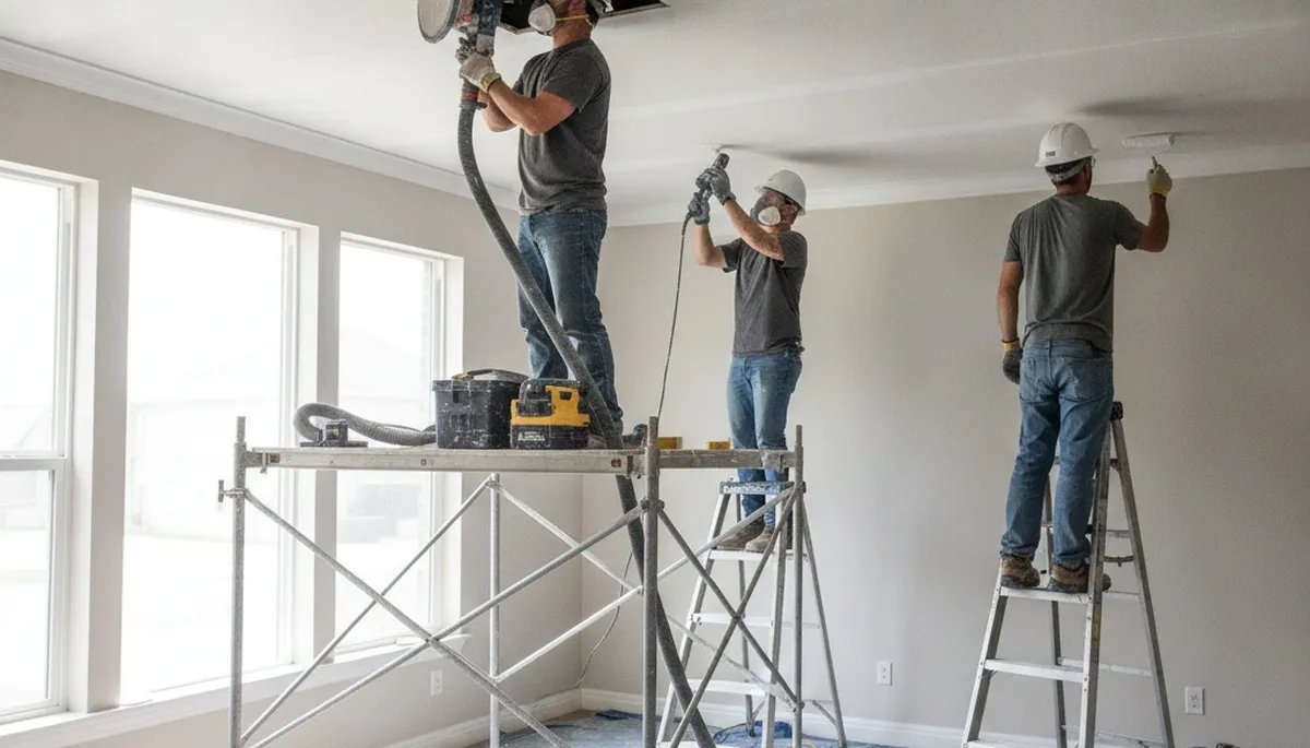 Ceiling Water Damage Repair Image 3