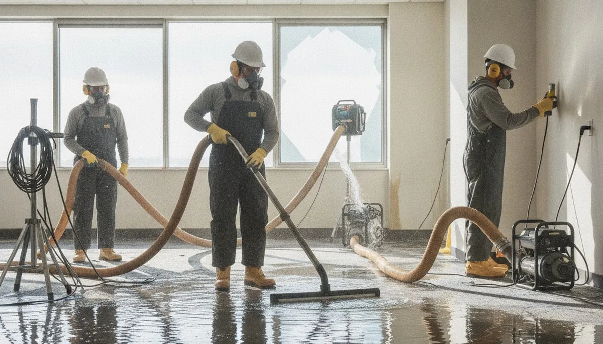 Commercial Water Damage Restoration Image 1