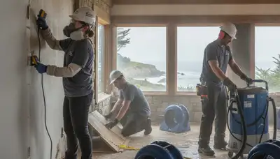 Water damage restoration team serving Salinas, CA with professional cleanup and repair services