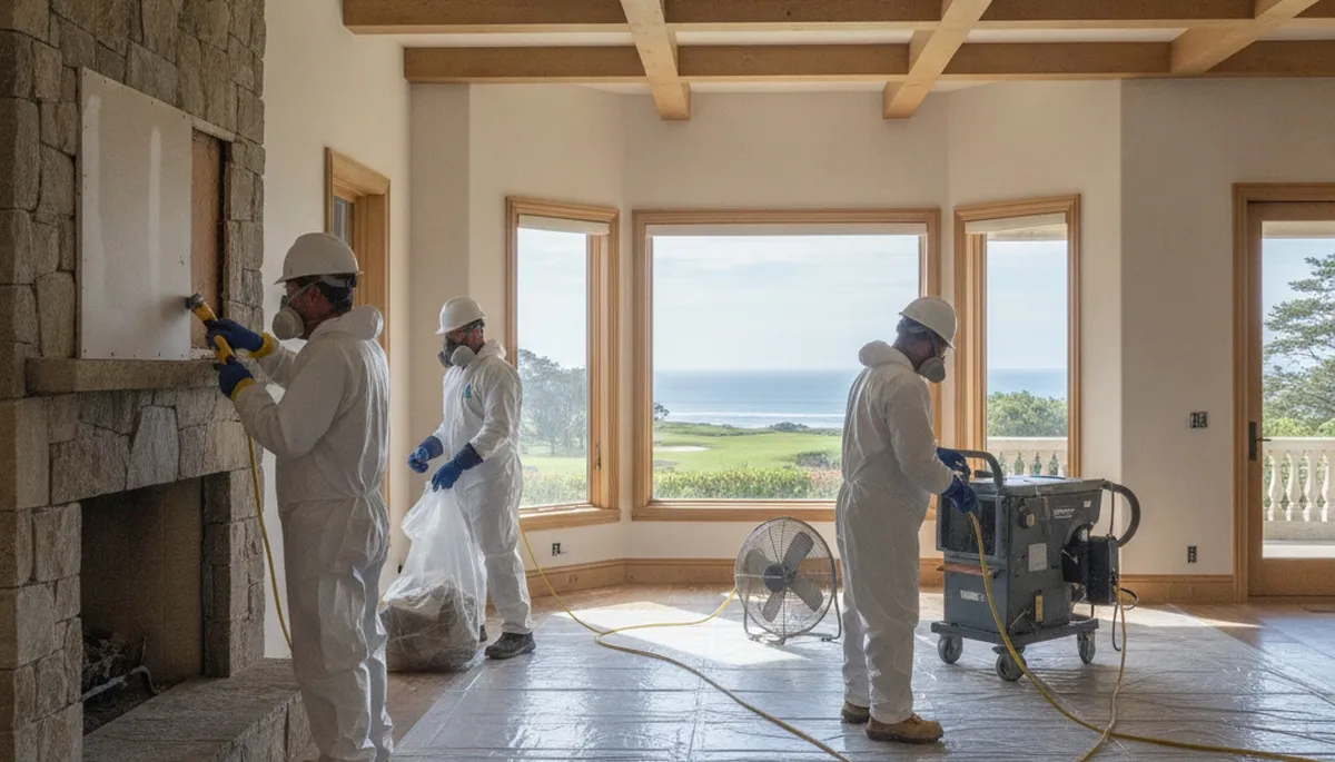 Water Damage Pebble Beach Ca Image 3